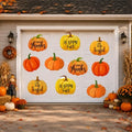 Tellegloww 10 Pcs 12 Inch Fall Thanksgiving Pumpkin Garage Door Decoration Magnets Autumn Garage Door Magnets with Pumpkin Happy Fall Magnet Decal Sticker for Thanksgiving Garage Door Car Refrigerator by Tellegloww