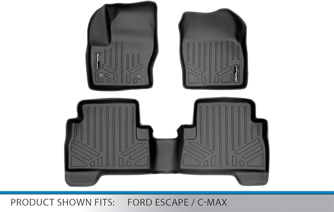 MAXLINER Custom Fit Floor Mats 2 Row Liner Set Compatible - Image 5