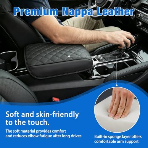 Nilight Center Console Cover for Kia Telluride 2020-2026 Armrest Cushion