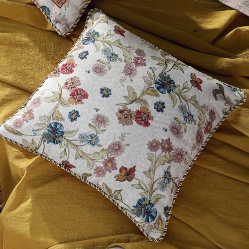patdrea Designer French Vintage Pillow Cover,18"x18",Set of 2 - Image 2