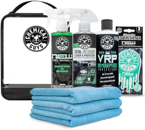 Chemical Guys, New Car Scent Detailing Kit, Air Freshener & Interior Care