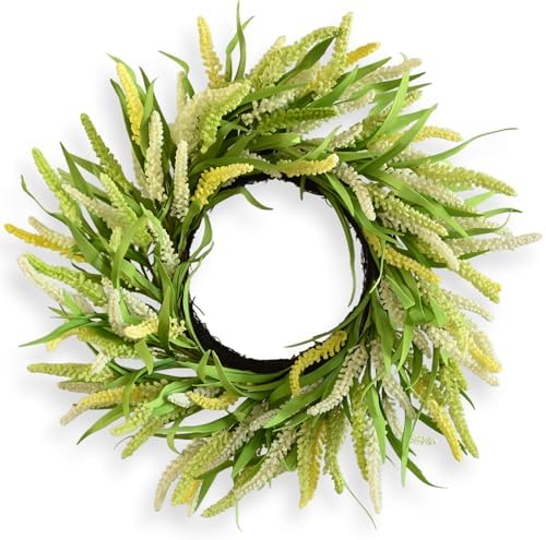 26 Inch Fall Wreath for Front Door Large Grapevine Wreath by Huashen
