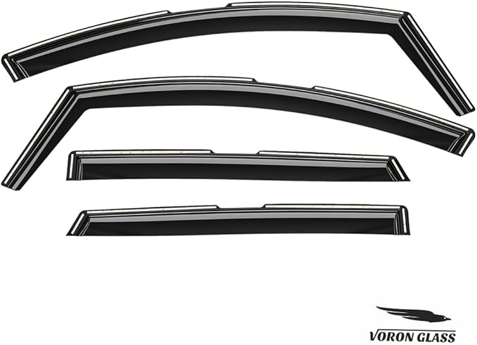 Voron Glass in-Channel Extra Durable Rain Guards - Image 7