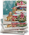 Thirstystone Holiday Buddies 4 Pack Tumbled Tile Stone Coasters by CounterArt