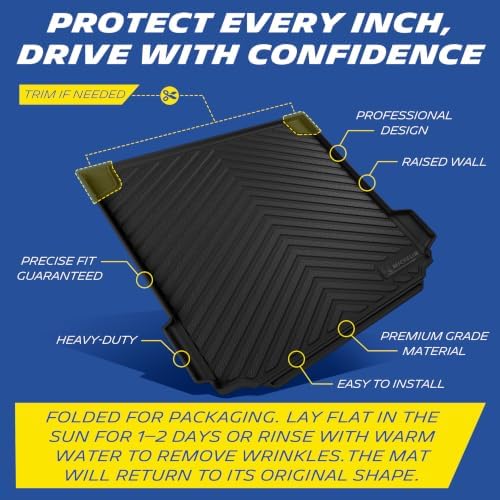 Michelin Vehicle Mats for 2019-2026 BMW X5 Gas & PHEV, 5 Seats, Trunk Mat