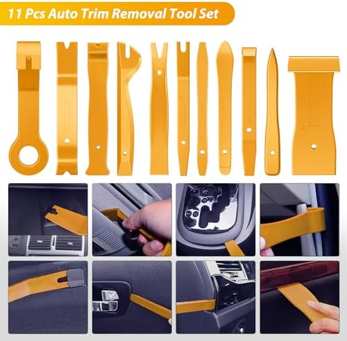 GOOACC 200Pcs Trim Removal Tool Auto Push Pin Bumper Retainer Clip Set - Image 4