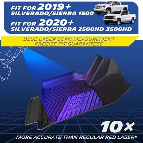 Michelin Vehicle Mats for 2019-2026 Chevy Silverado/GMC Sierra 1500
