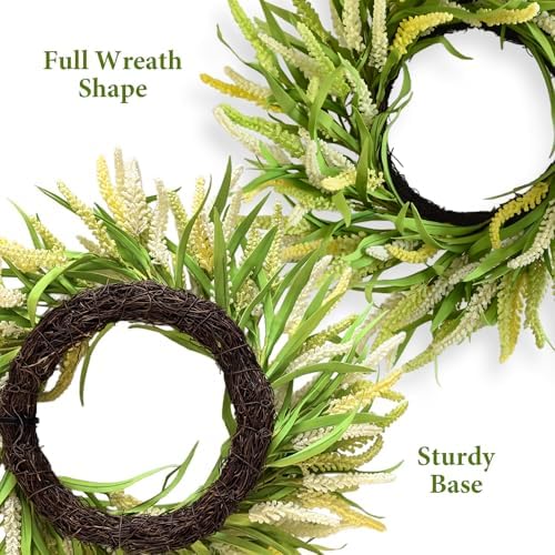 26 Inch Fall Wreath for Front Door Large Grapevine Wreath - Image 3
