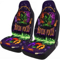 GENANY Horror Car Seat Covers Set of 2, Horror Breathable Front Seat Covers for Truck Sedan SUV, Couple Car Accessories, Horror Gift for Women Men