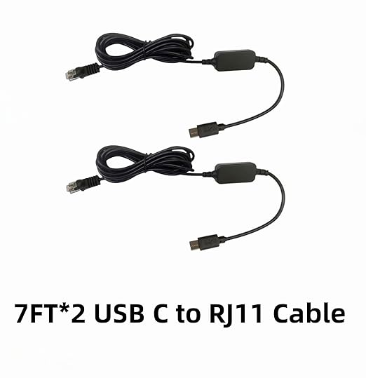 USB C to RJ11 Radar Detector Power Cord Cable - Image 3