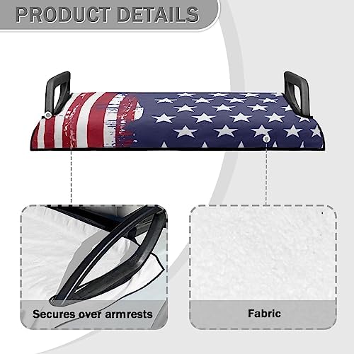 Yewattles Golf Cart Seat Cover Portable Club Car Seat Towel Universal Fit 2-Seat Golf Cart - Image 4