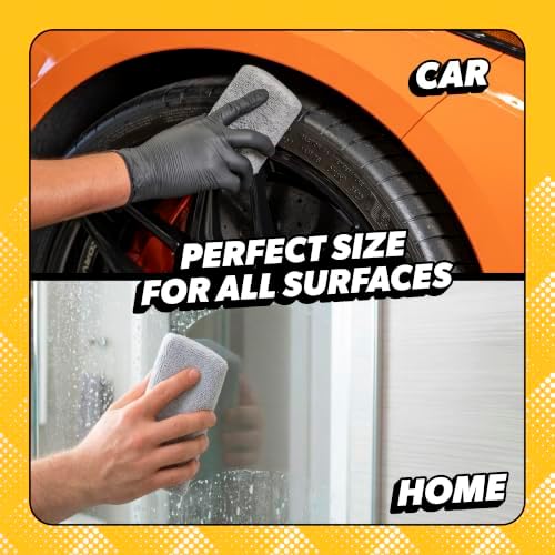 Chemical Guys, Foam Applicator Pads for Wax, Sealant & Dressing, Gray, 6 Pk