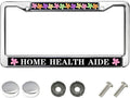 Home Health Aide Personalized Gift Licence Plate Frame Medical Love Personalized Gift Licence Plate Frame