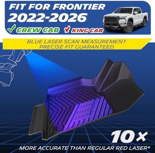 Michelin Vehicle Mats for 2022-2026 Nissan Frontier Crew Cab
