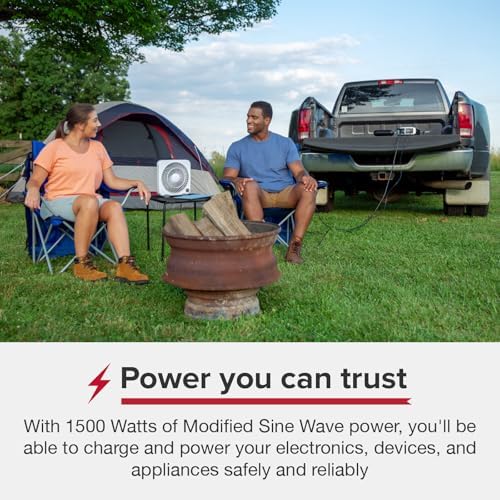 Cobra PURE SINE 400W Power Inverter and PRO 1500W Professional Grade Power Inverter Bundle - Image 6