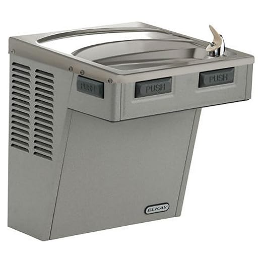 Elkay Wall Mount ADA Cooler Non-Filtered Non-refrigerated Stainless by ELKAY