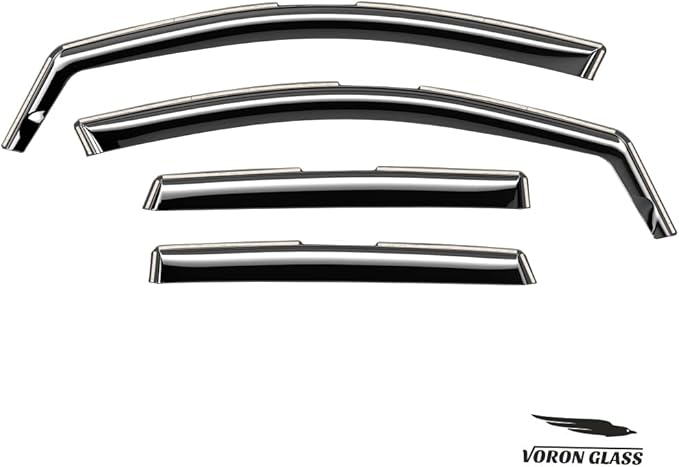 Voron Glass in-Channel Extra Durable Rain Guards - Image 7