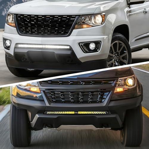 Nilight Lower Hidden Bumper Mounting Brackets for Colorado Canyon 4WD/2WD