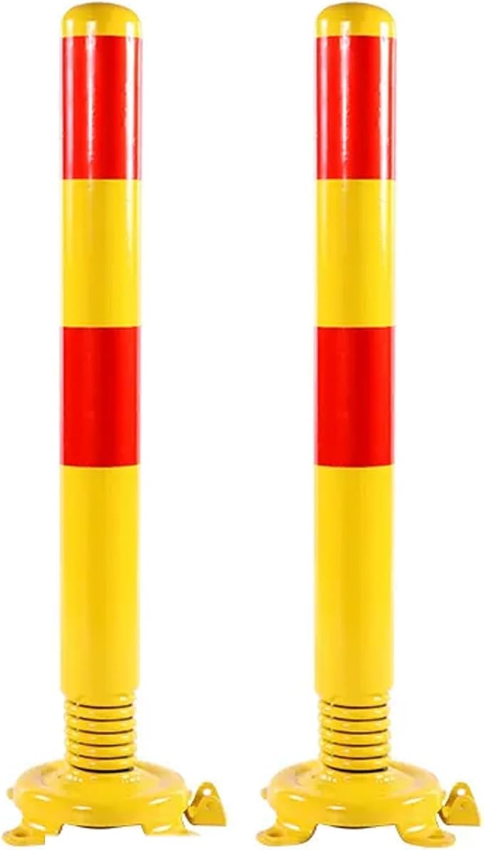 Safety Bollard Post, Spring Parking Post by Unknown