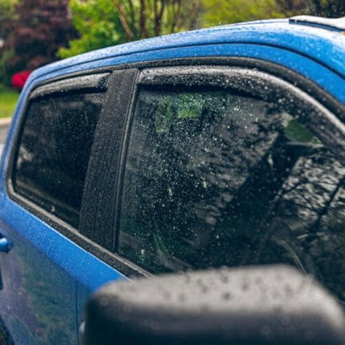 Auto Ventshade [AVS] In-Channel Rain Guards For 2016 - 2023 Toyota Tacoma ACCESS CAB ONLY | Window Vent Visors, 2 pcs. - Smoke | 192430