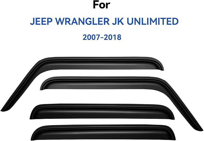 Window Visors Rain Guards Shield - Image 2