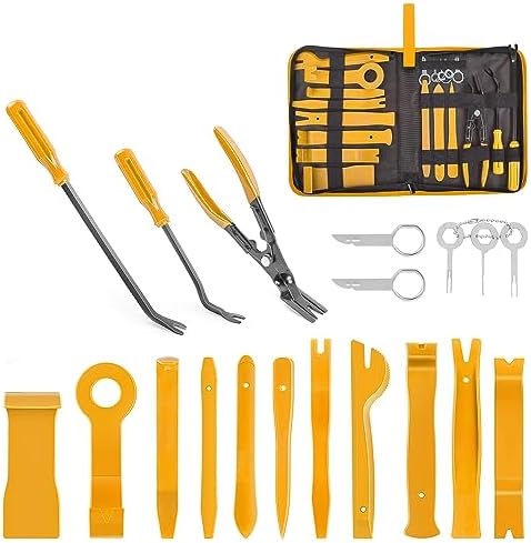 GOOACC 19Pcs Trim Removal Tool Set with Storage Bag by GOOACC