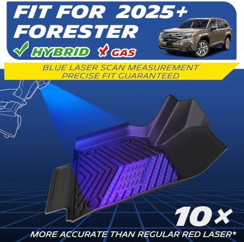 Michelin Vehicle Mats for 2025-2026 Subaru Forester Hybrid (4 Piece)