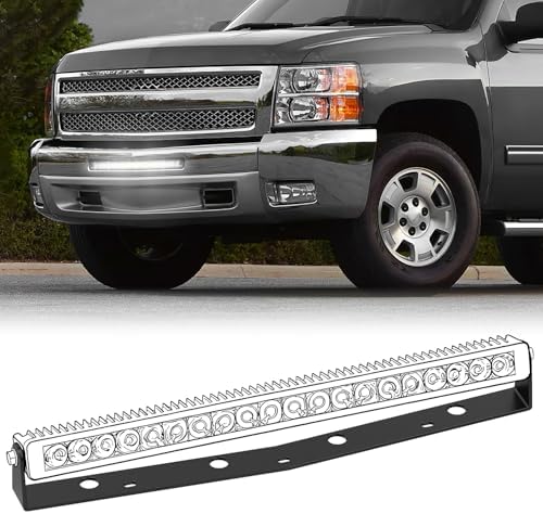 Nilight Hidden Bumper Mounting Bracket for 2007-2013 Chevy Silverado 1500