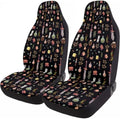 GENANY Polyhedral Dragon Car Seat Covers, 2-Piece Front Seat Set