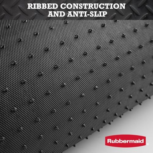 Rubbermaid Car Floor Mats, 4-Piece All Weather Floor Mats Set for Cars, SUVs & Trucks, Waterproof Heavy Duty PVC Automotive Floor Liners, Anti-Slip Front & Rear Mats, Pink