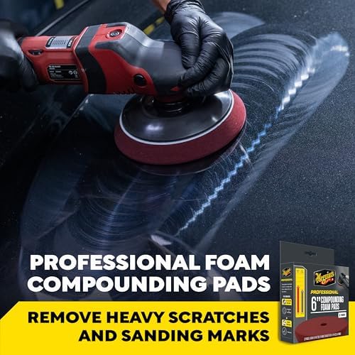 Meguiar's Professional 6" Compound Foam Pad, 2 Pack - Image 2