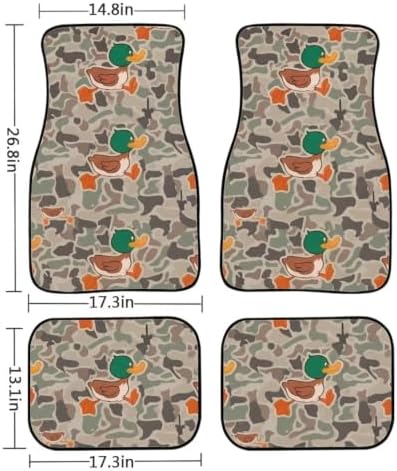 Duck Camo Car Carpet Floor Mat