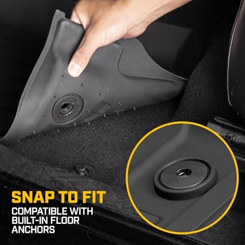 CAT® JustFit™ 3D Custom Fit Floor Mats, Chevy Equinox GMC Terrain 2019 2020 2021 2022 2023 2024, Heavy Duty Car Floor Liner Protection Laser Measured, Chevy Equinox Accessories for GMC Terrain
