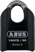 ABUS 190CS/60 High Security Solid Steel Combination Padlock, Closed Shackle by ABUS