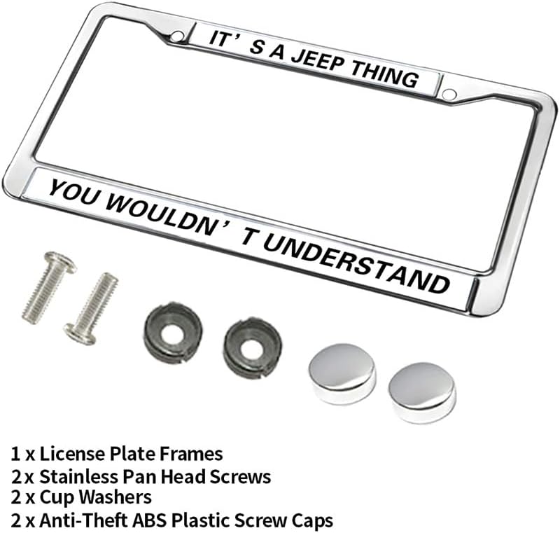 Driver Faith License Plate Frame Car Lover Gift Inspirational License Plate Frame Christian Faith License Plate Frame for Christian People with Mounting Gift Kit