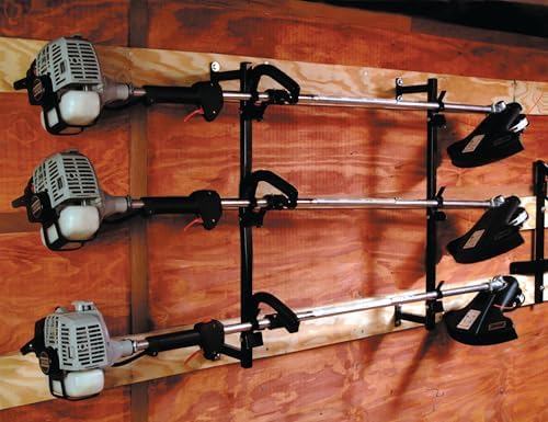 Buyers Products LT12 Locking Landscape Trimmer Rack Holds 3 Tools - Image 5
