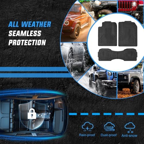 Nilight PVC Floor Mats for Cars Trucks SUVs