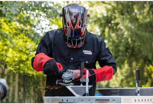 Lincoln Electric Fierce Welding Helmet, Red, K3063-1 - Image 2