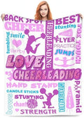 Cheer blankets for Girls Cheerleader Gifts Blanket for Cheer Coach Gifts Cheerleading Gifts Teens Girls Cheer Decor Soft Cozy Warm Blanket for Sofa Couch Bed Christmas Birthday Gifts 40"X 30" by Cvrozpwy
