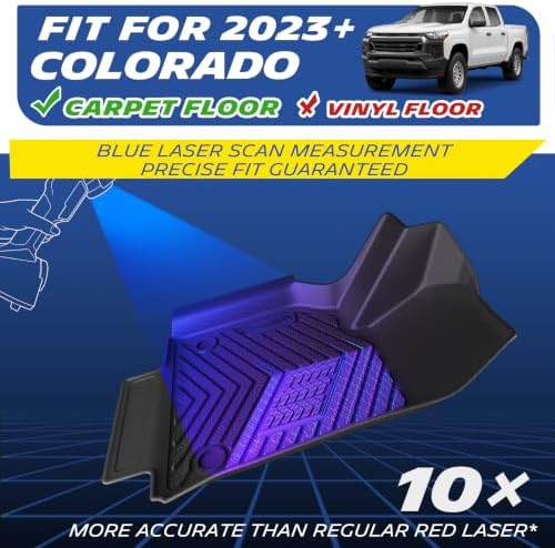 Michelin Vehicle Mat for 2023-2026 Chevy Colorado/GMC Canyon Carpet Floor