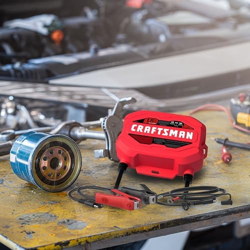 CRAFTSMAN 1.5A Car Battery Charger & Maintainer, 6V/12V – CMXCESM259 - Image 5