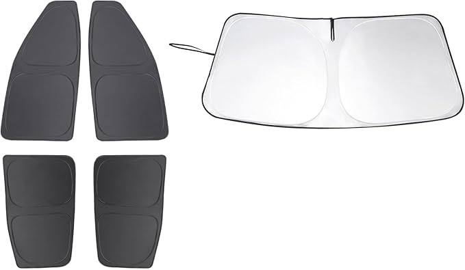 TINGLU Window Shades for Chevrolet Colorado Pickup Truck 2015-2022 Accessories by TINGLU