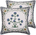 patdrea Designer Vintage Throw Pillow Cover,18"x18",Set of 2 by patdrea