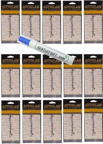 Tyler Autoglam Auto Air Freshener - Sample All 15 scents (Bless, Cowboy, Diva, Fleur, French, High maintenance, Icon, Kathina, Limelight, Platinum, Regal, Trophy, Wishlist, Pristine, Superstar) c