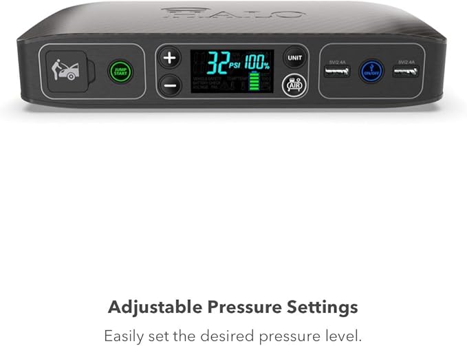 HALO Bolt Air 58830 Portable Car Battery Jump Starter | 100 PSI Air Compressor - Image 5