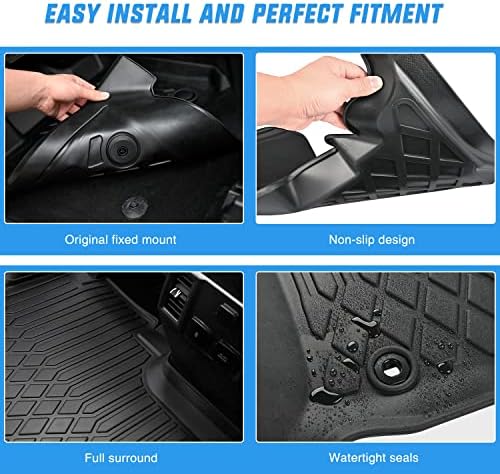Nilight TPE Floor Mats for Mazda CX5 2017-2025
