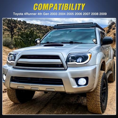 Nilight Ditch Light Brackets for Toyota 4Runner 4th Gen 2003-2009