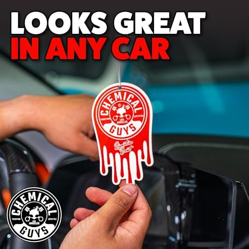 Chemical Guys, Hanging Air Fresheners, Signature Scent, 12 Pack, for Cars - Image 4