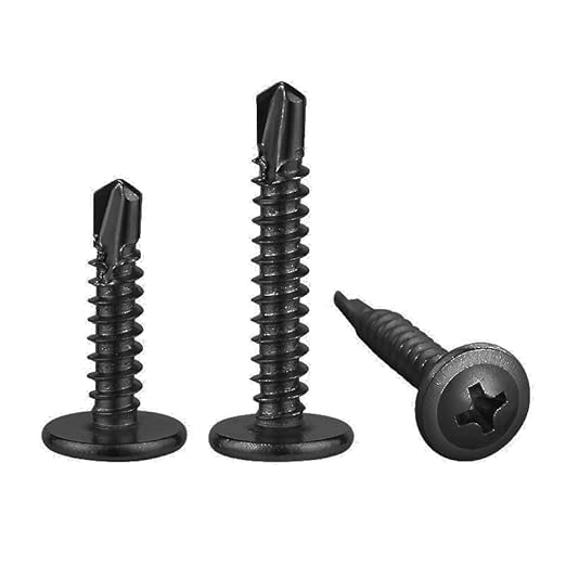 Wensilon #10×1-1/4” for Sheet Metal Self-Tapping Screws 410 Black Stainless - Image 5