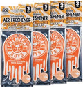 Chemical Guys, Hanging Air Fresheners, Creamy Orange Swirl Scent, 12 Pack by ChemicalGuys